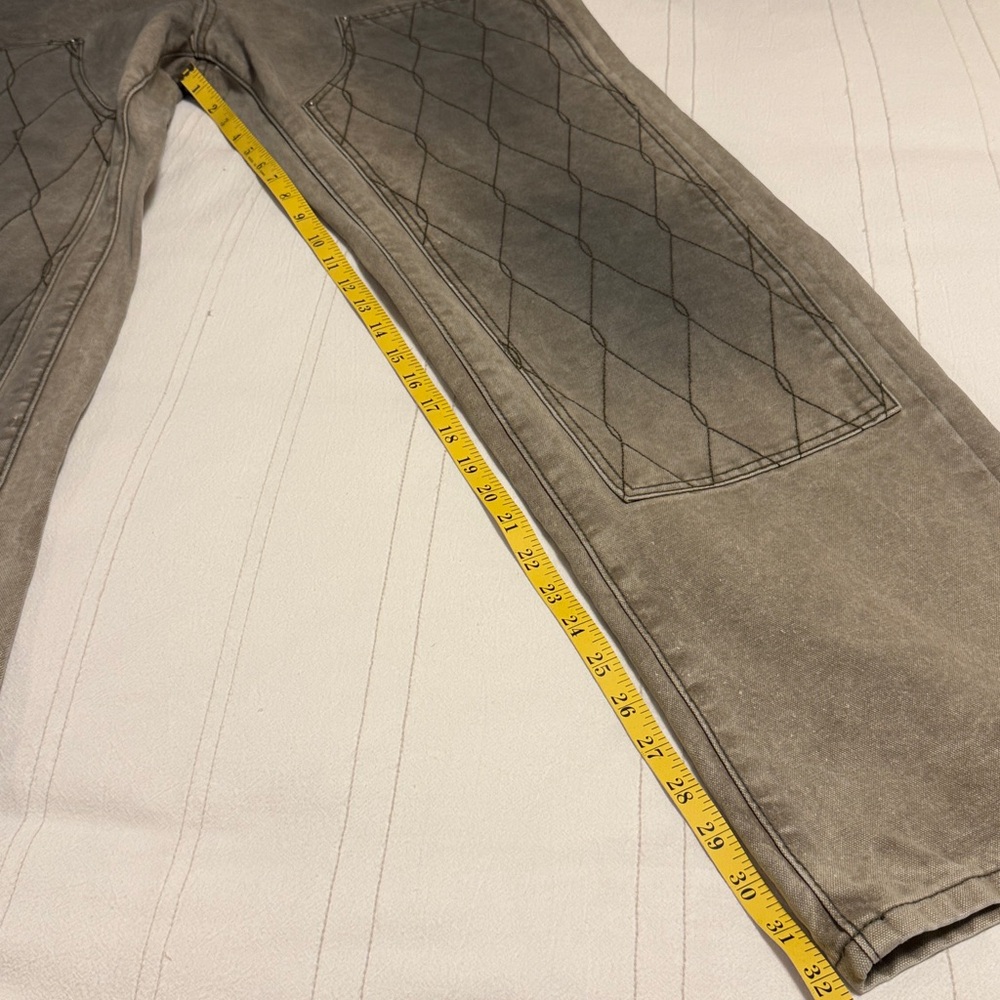 MNML Ultra Baggy Chainlink Double Knee Jeans - Picture 7 of 8